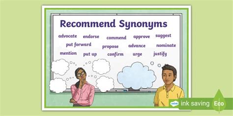 Recommend Synonym