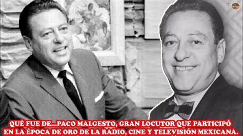 recordaron a paco malgesto biography of jose