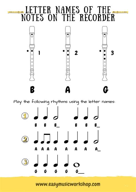 Recorder Worksheets Music Worksheets For Recorder Notes Music First Grade Science Recording Worksheet - First Grade Science Recording Worksheet
