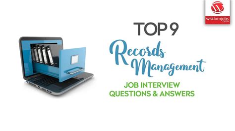 records management interview questions dot