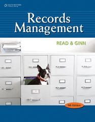 Read Records Management 9Th Edition Answer Key 
