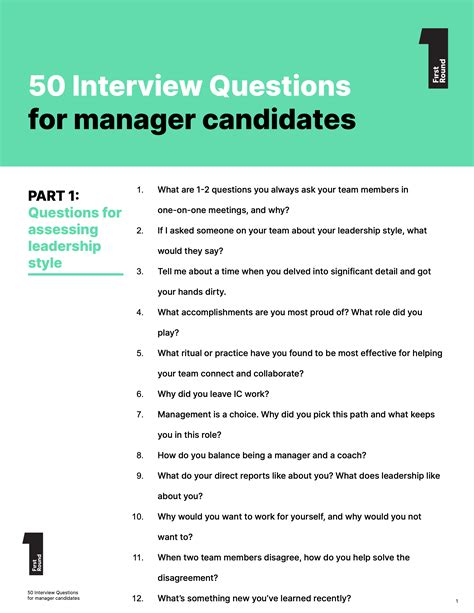 recreation manager interview questions and answers