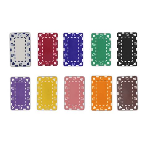 rectangle casino chips