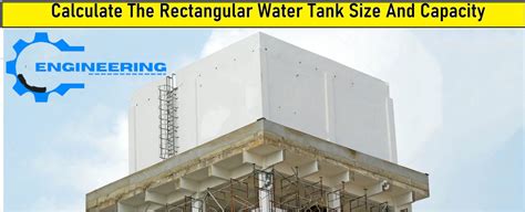 Rectangular Water Tank Wall Thickness Calculation