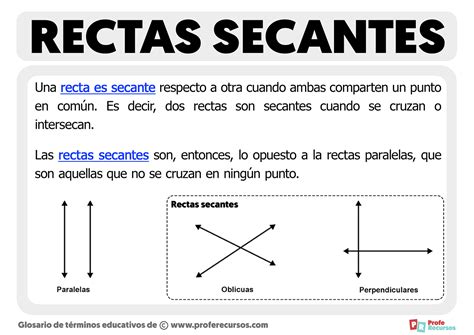 Rectas Y Secantes