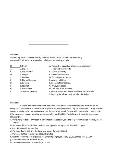 Full Download Recycling Problem Accounting 1 Answers 