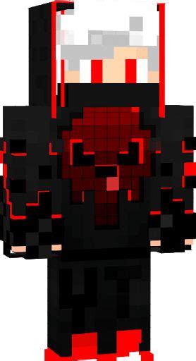 red and black Minecraft Skins