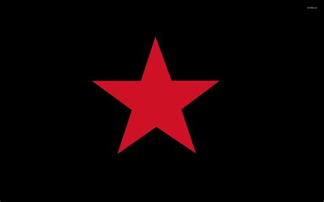 Red And Black Star Logo Hd Wallpaper Background Wallpaper Hd Hitam - Wallpaper Hd Hitam