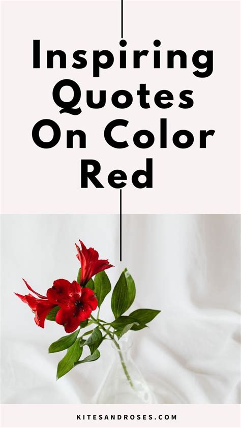 Red Colour Quotes