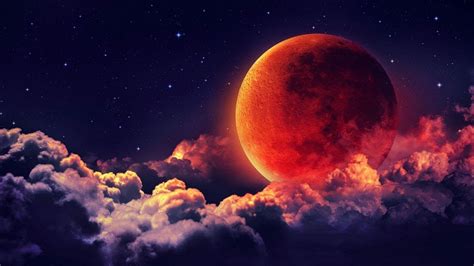 Red Moon Wallpapers   Red Moon Wallpapers 4k Hd Red Moon Backgrounds - Red Moon Wallpapers