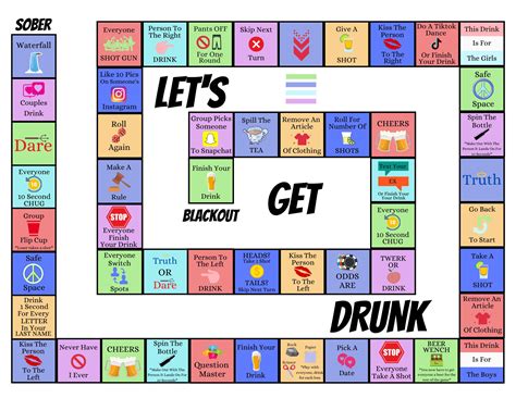 red or black drinking game