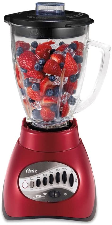 red oster blender