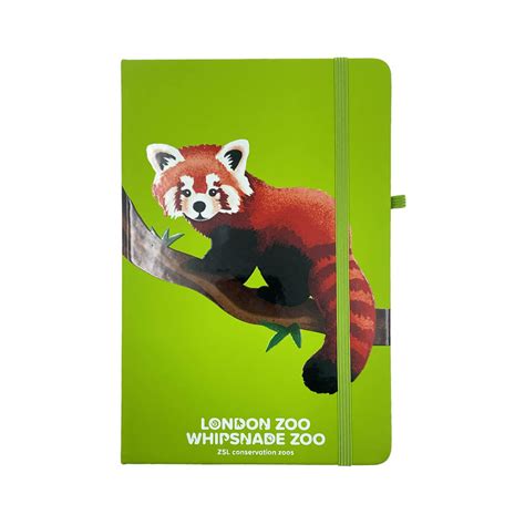 red panda red panda notebook journal with lined p
