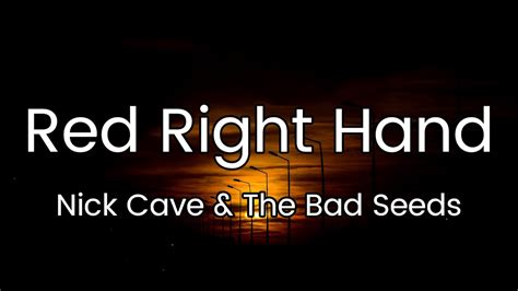 Red Right Hand Lyrics