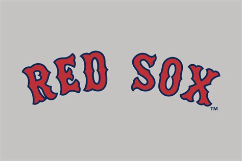 red sox font baseball