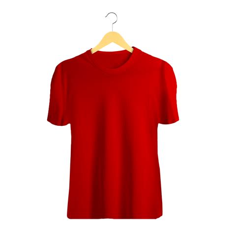 Red T Shirt 21104264 Png Kaos Polos Png - Kaos Polos Png