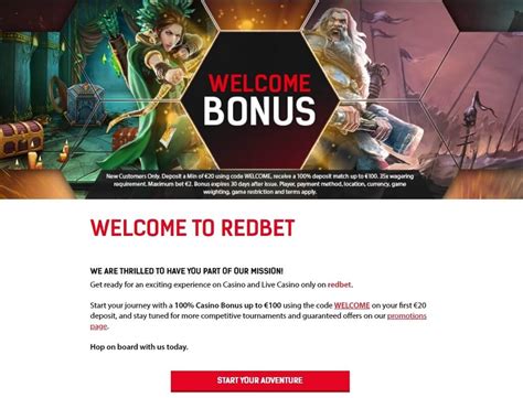 redbet casino welcome bonus eeyx france