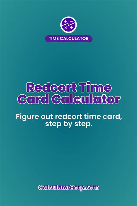 Redcort Time Card
