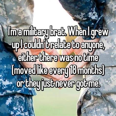 reddit dating a military brat