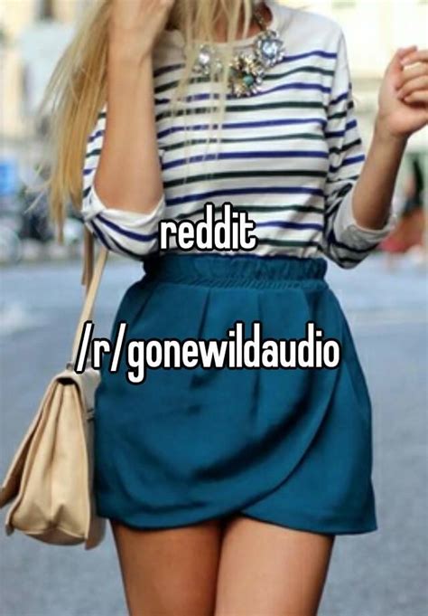 Reddit gonewildaudio