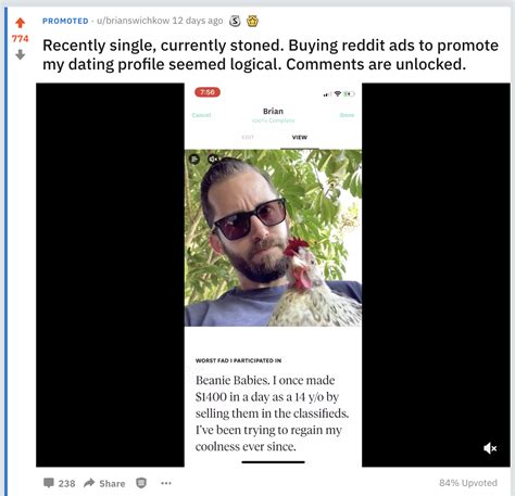 reddit lonely dating ads