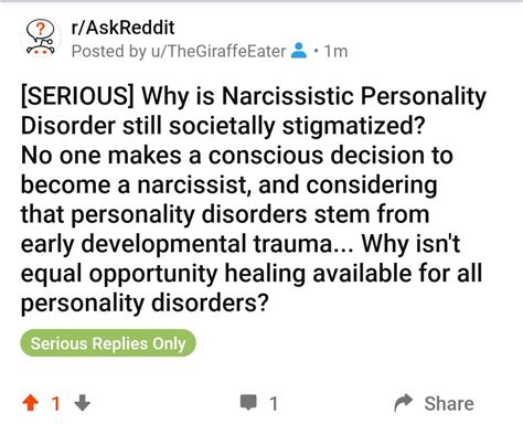 reddit personality disorders