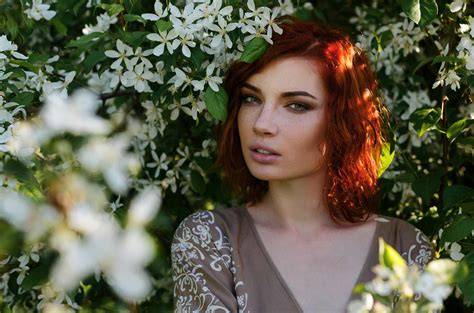 redhead bush nude