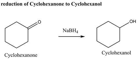 Reduction Of Cyclohexanone