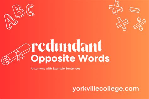Redundant Antonym