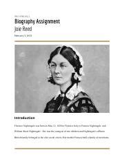 reed intro biography