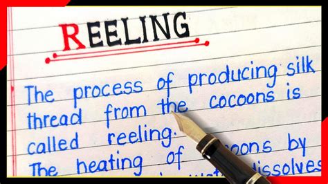 Reeling Meaning