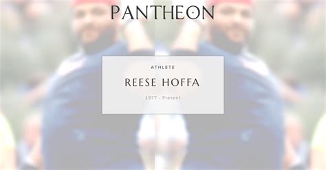 reese hoffa biography