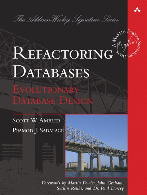 Read Refactoring Databases Evolutionary Database Design 