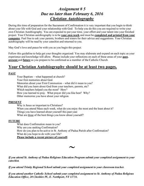 referee autobiography template