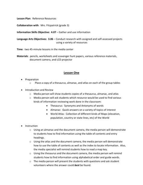 Reference Material Lesson Plans Amp Worksheets Reviewed By Reference Material Worksheet - Reference Material Worksheet