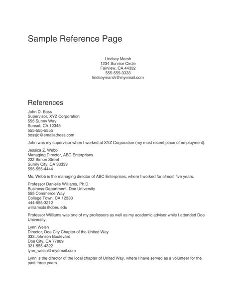 Read Reference Page Term Papers 