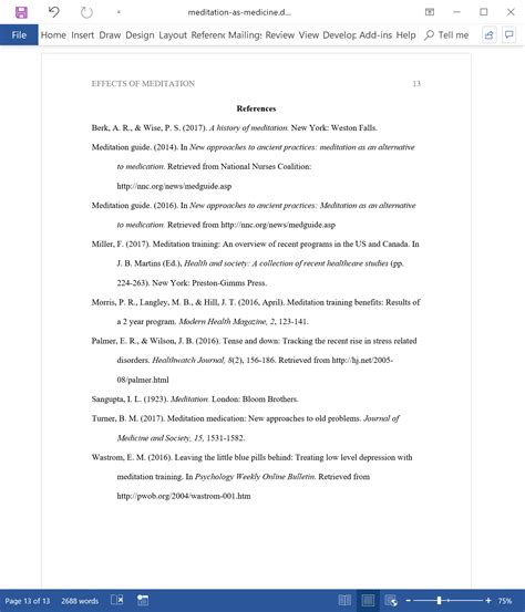 Full Download References In A Research Paper 