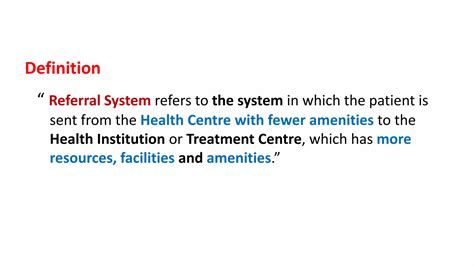 Referral System Definition