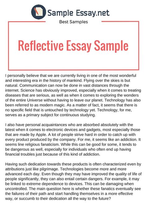 Reflection Essay Modify For Any Project By Reed Reflection Worksheet 10th Grade - Reflection Worksheet 10th Grade