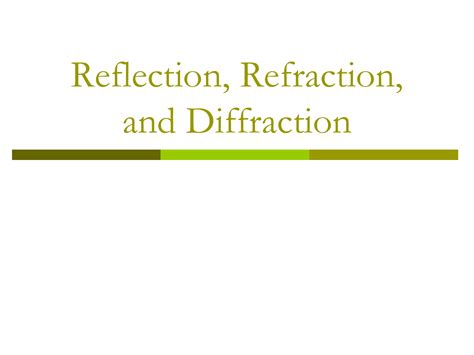 Reflection Refraction And Diffraction Teaching Resources Reflection Refraction Diffraction Worksheet Middle School - Reflection Refraction Diffraction Worksheet Middle School