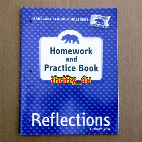 Reflections Homework Practice Book Answers Grade 4 Harcourt Worksheet For Reflections Grade 7 - Worksheet For Reflections Grade 7