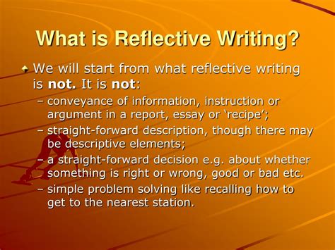 Full Download Reflective Writing Guidance Notes University Of Exeter 