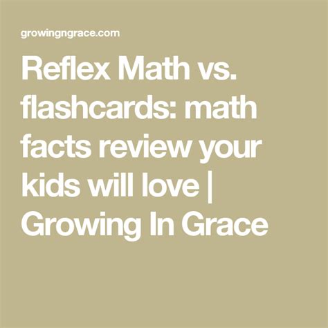 Reflex Math Vs Flashcards Math Facts Review Your Flashcards Math - Flashcards Math