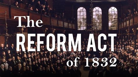 Reformation Act 1832