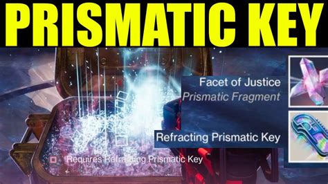 Refracting Prismatic Key