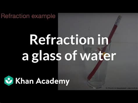 Refraction In Water Video Khan Academy Refraction Math - Refraction Math