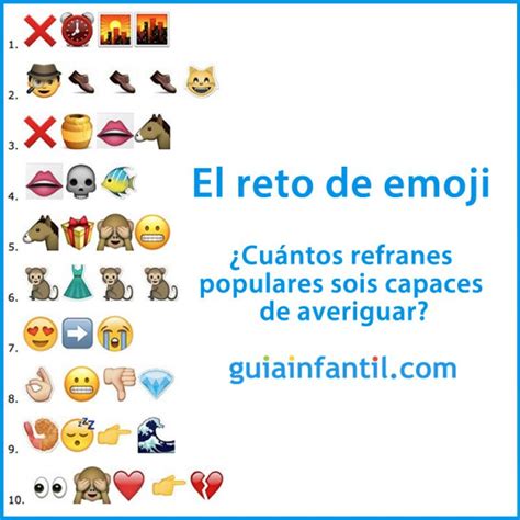 Refranes Con Emojis