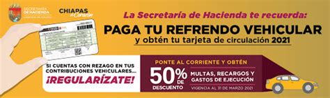 Refrendo Vehicular Chiapas