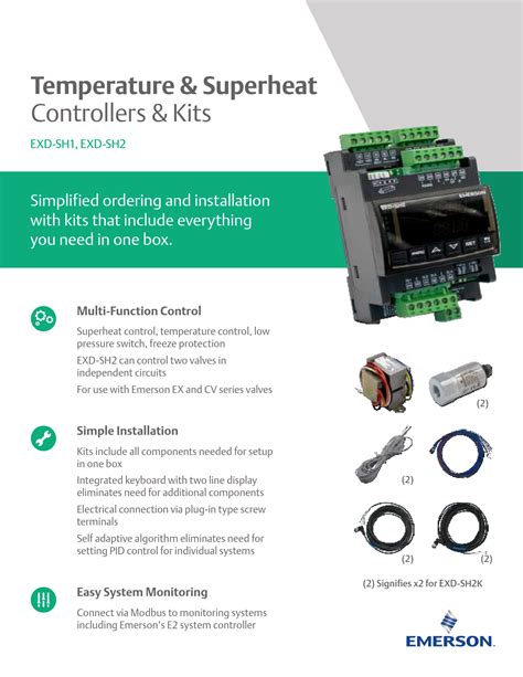 Refrigeration Controller Two Temperature Superheat Control