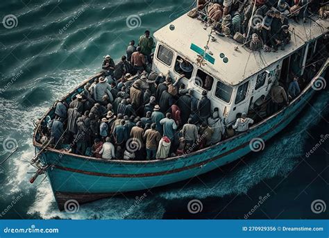 Refugee Background Ocean